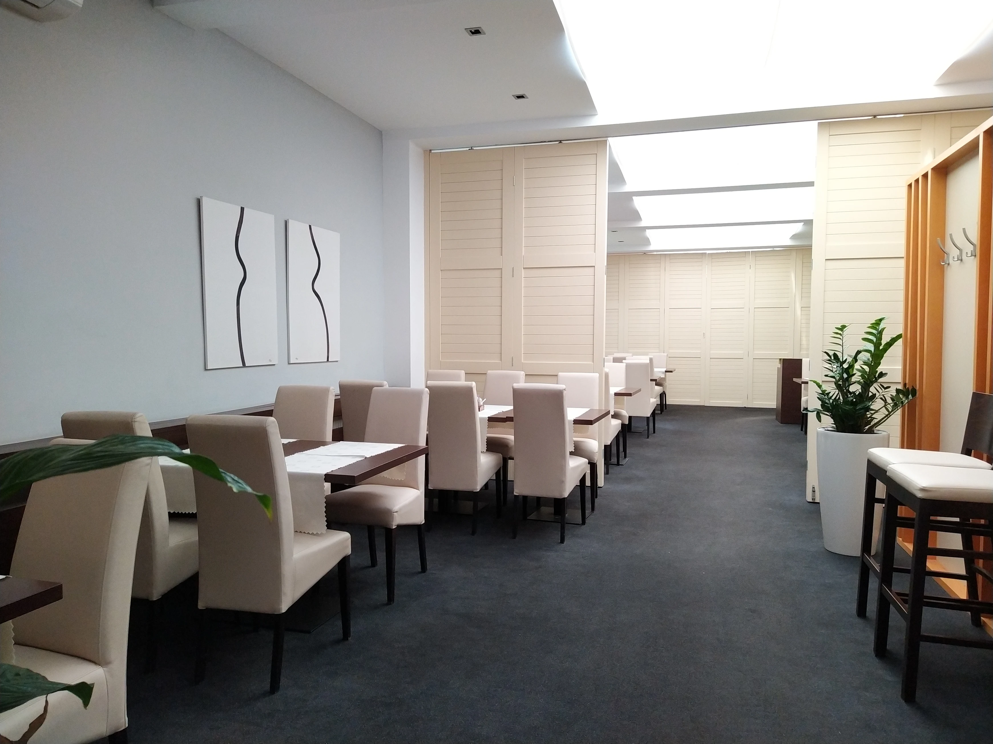 Interiér Restaurantu NET